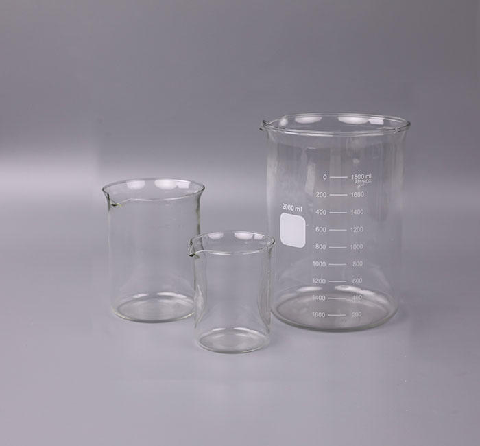 Laboratuvar cam beherleri için hangi malzemeler mevcuttur?